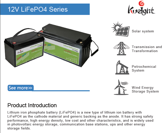 Cheap price Power Line Fitting - 12V LifePO4 Series – Haimei