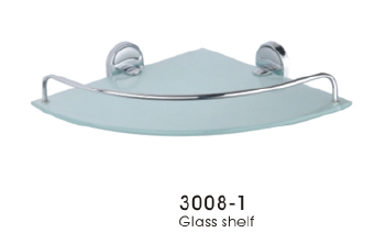 Cheap price Wall Mounted Shower Panels - 3008-1 Glass shelf – Haimei