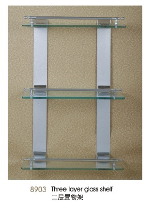 OEM/ODM China Modern Shower Column - 8903 Three layer glass shelf – Haimei