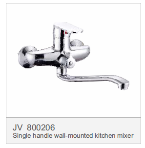 JV 800206 Single handle wall-mounted kitchen mixer