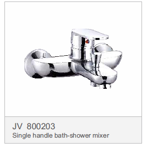 JV 800203 Single handle bath-shower mixer