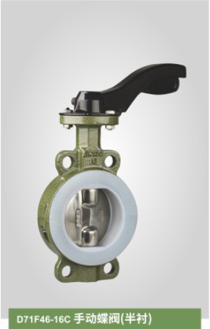 Personlized ProductsCeramic Wiring Insulator - D71F46-16C Manual butterfly valve (half-lined) – Haimei
