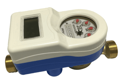 Dry intelligent valve-controlled water meter (single flow)
