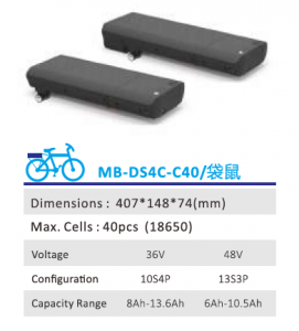 Rear Carrier Battery  MB-DS4C-C40