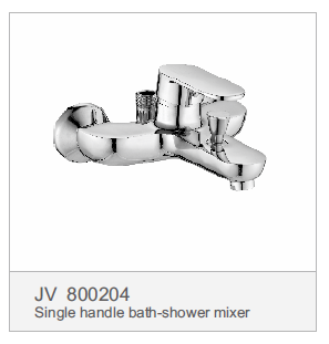 JV 800204 Single handle bath-shower mixer