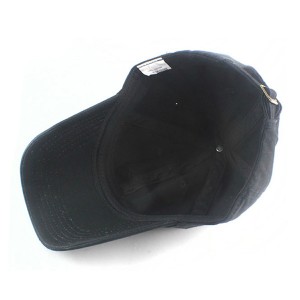 cheap price black baseball cap for men