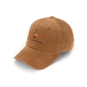 High Quality Custom Embroidered Corduroy Baseball Cap