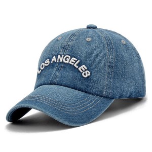 Hot Sale Promotional Denim Washed Baseball Caps