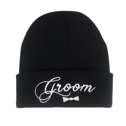 Custom Logo Knit Hat Men Winter Trend Beanie Casual Fashion Warm Hat