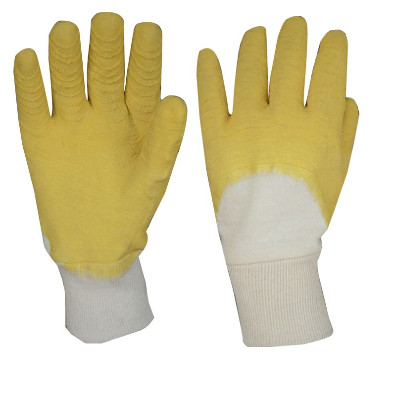 Jersey lined Latex Industrial Glove LA501B-3/4