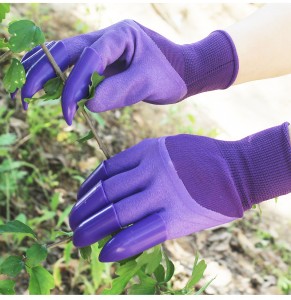 wholesale ABS Women Waterproof Breathable Genie Claws Garden Glove for Gardening Digging LA708-claws