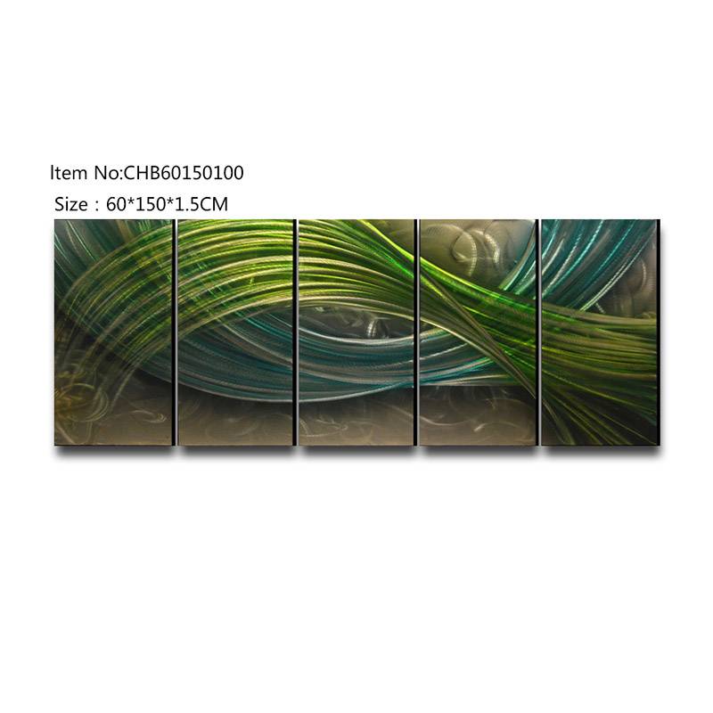 Hot Selling for Tropical Fish Metal Wall Art - Abstract 3D handmade oil painting modern metal wall art decoration – Handsome Home Decor