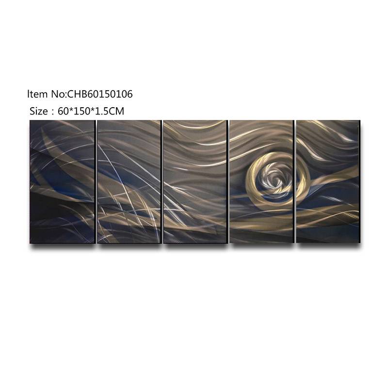 CHB60150106 abstract 3D handmade oil painting modern metal wall art decoration
