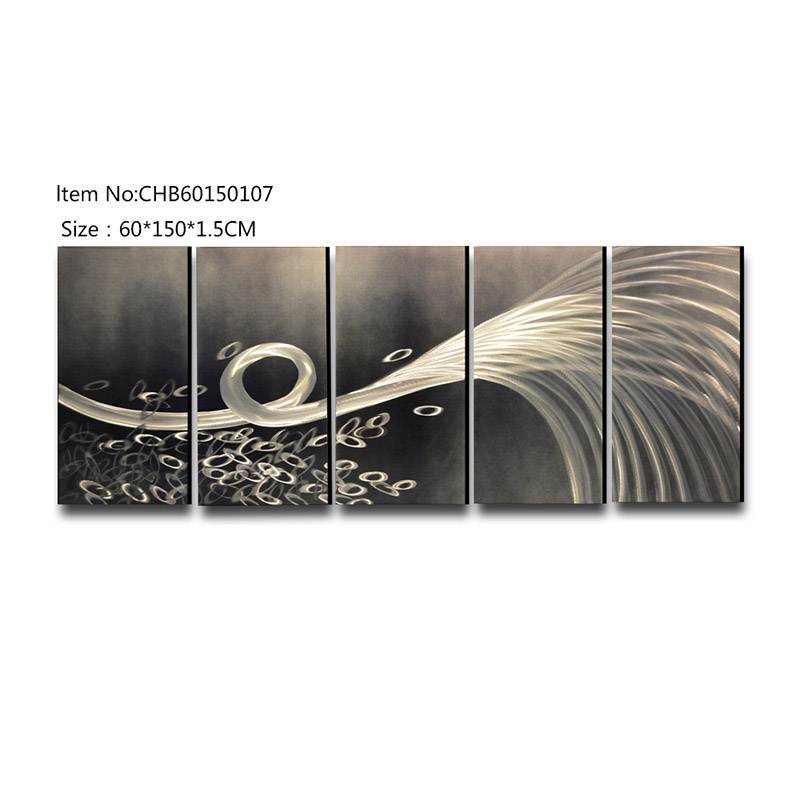 CHB60150107 abstract 3D handmade oil painting modern metal wall art decoration