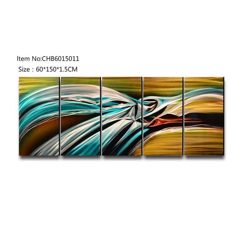 CHB6015011 abstract bird 3D handmade oil painting modern metal wall art decoration