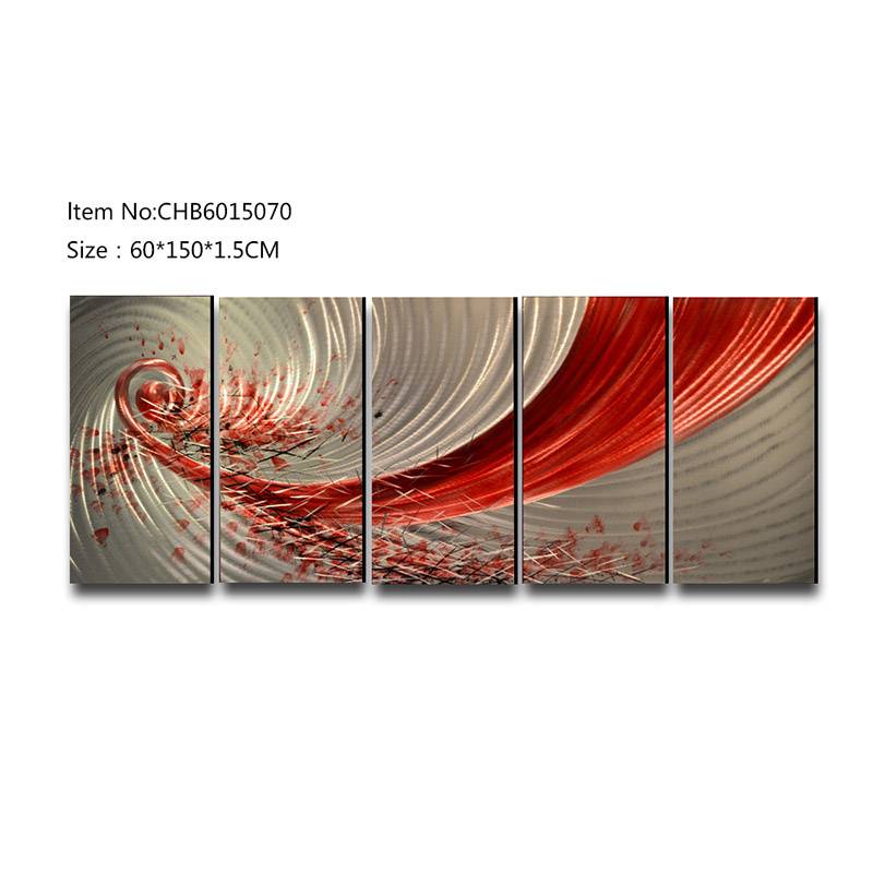 CHB6015070 abstract 3D handmade oil painting modern metal wall art decoration