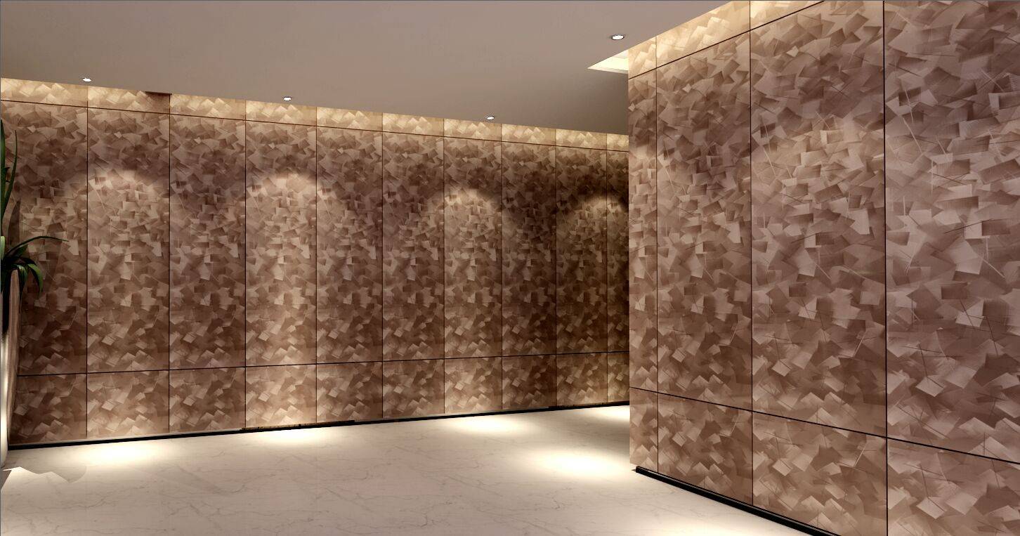 3D metal wall panels for modern home decoration wall sheets wholesale from China factory