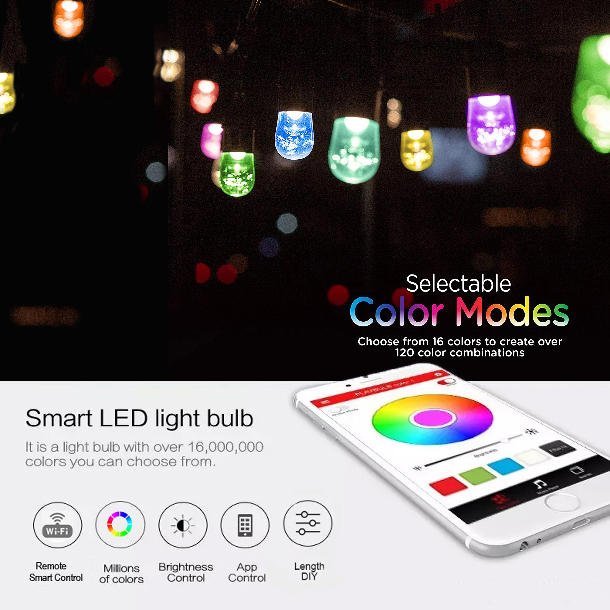 APP control  smart cafe string light Featured Image