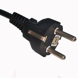 European schuko straight Power Cord plug