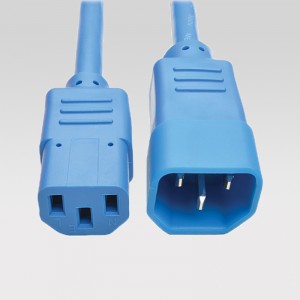 Extension power cord IEC320 C13 to C14