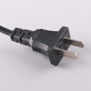 CCC Approval China 2 Prong Power Cord
