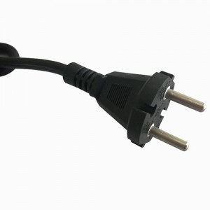 European VDE Power Cables With 2-Pin 16A Round Plug