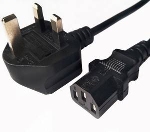 English power cord UK plug to C13