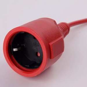 European IP44 Waterproof Power Cord plug
