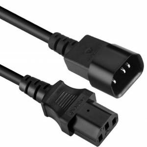Extension power cord IEC320 C13 to C14