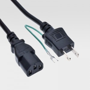 PSE  Japanese 3-pin cords
