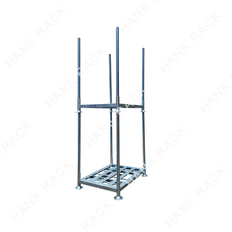 OEM Supply Collapsible Steel Rack -
 Post Removable Galvanized Stacking Rack Demountable Post Pallet – Hank