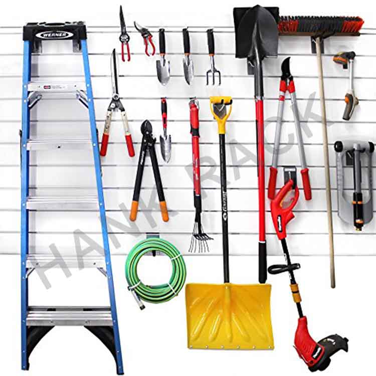Cheap price Garden Tool Storage Rack - Garage Slatwall System – Hank
