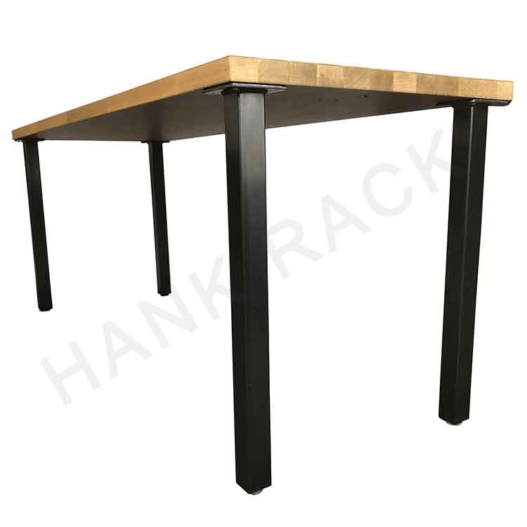 OEM Customized Industrial Pipe Shelf - Metal Post Leg for Table – Hank detail pictures
