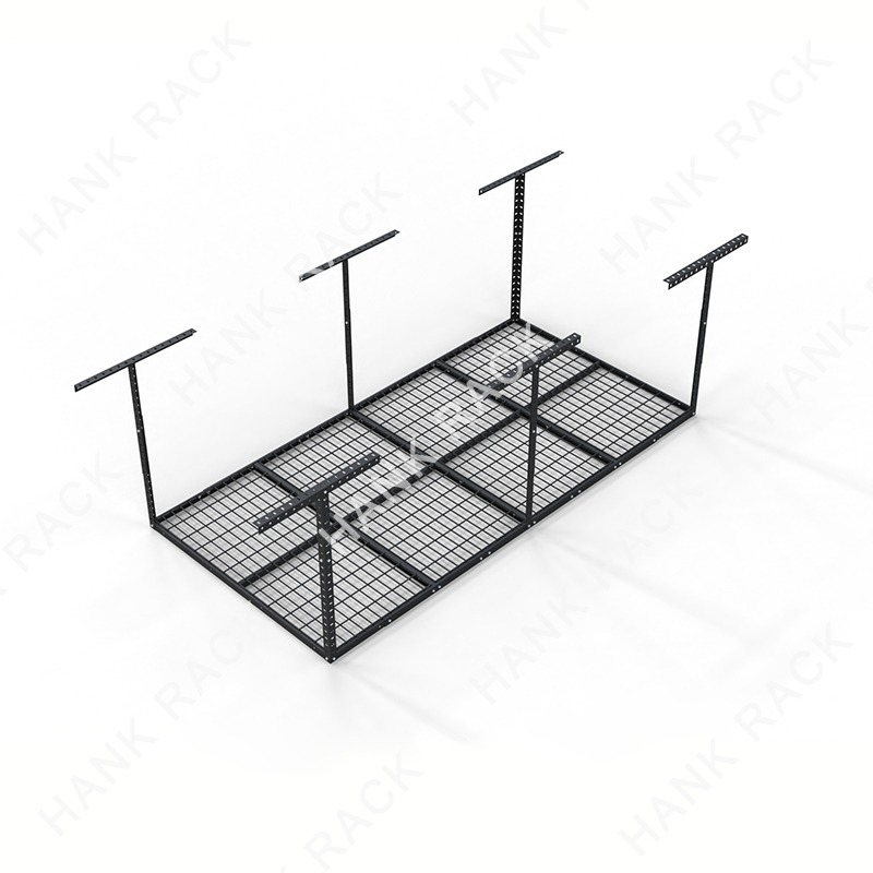 China wholesale Cheap Metal Table Leg -
 Adjustable Garage Ceiling Organization System FLEXIMOUNTS 4×8 Overhead Garage Storage Rack – Hank