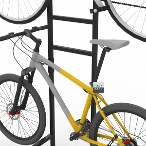 Bicycle Stand with Adjustable Hooks