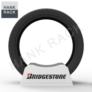 Bridgestone Tire Stand Plastic Car Tyre Rack Storage Exhibition Base