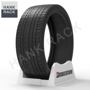 Bridgestone Tire Stand Plastic Car Tyre Rack Storage Exhibition Base