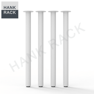 Best Price for Barn Door Handle -
 Modern Furniture Support Base Leg Round Metal Tube Desk Table Legs – Hank
