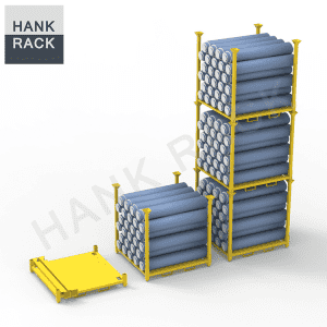 Stacking Rack for Carpets Textiles Fabric Rolls