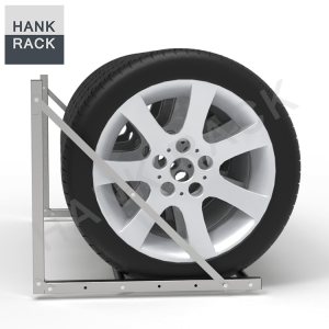 Garage Storage Wall Mounted Foldable Car Tire Wheel Rack Holder Shelving Tire Loft