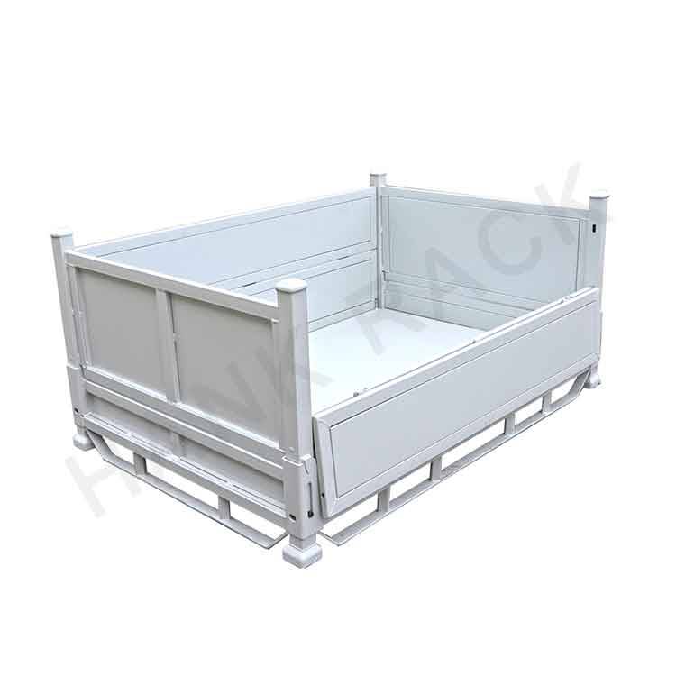 New Delivery for Glass Transport Racks -
 Foldable Stackable Metal Container – Hank