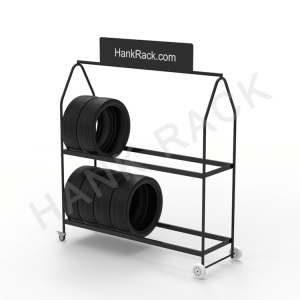 Cheap PriceList for Floor Display Rack -
 MOBILE TYRE DISPLAY RACK – Hank
