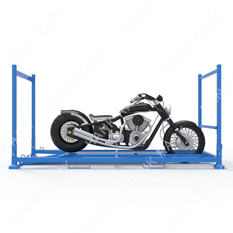 Wholesale Dealers of High Quality Tyre Rack -
 Motorcycle Shipping Rack Motorbike Transport Stillage – Hank