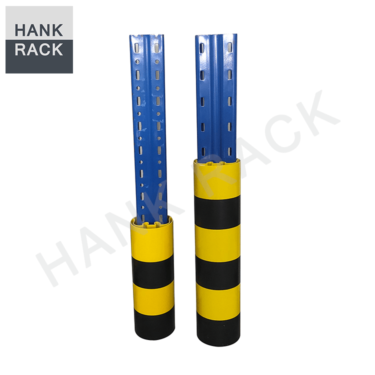Factory wholesale Vna Pallet Racks -
 Snap-on smart guard upright safeguards plastic shelf protect cover poly rack shield – Hank