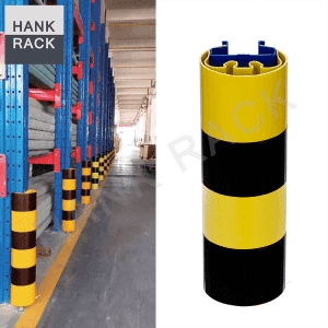 Warehouse pallet rack protector upright column rack guard