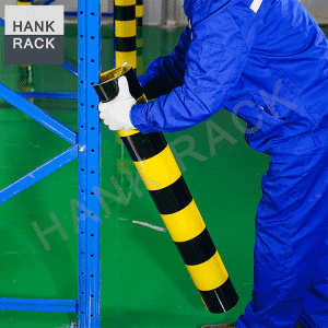 Warehouse rack upright column guard rack armour plastic rack protector