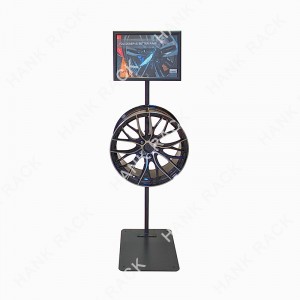 Spinning Display Stand for car wheel tires