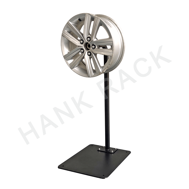 Spinning Display Stand for car wheel tires Featured Image