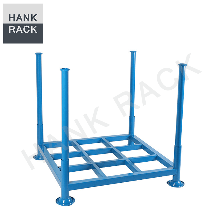 Renewable Design for Fabric Stack Rack -
 Warehouse Storage Stack Rack Transport Forklift Handling Post Pallet – Hank