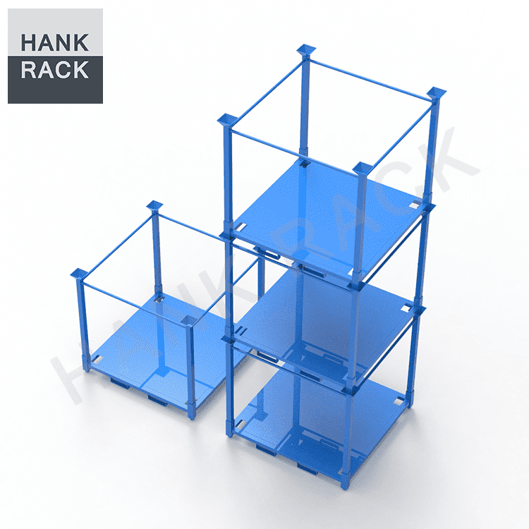 2019 New Style Collapsible Tire Cage -
 Stack Rack with top bar – Hank